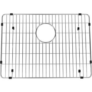 Kitchen Accessories EBG1914 Stainless Steel Sink Grid Protectors for Kitchen Sink,19"x 14"The metal grating at the bottom,Metal Sink Grate with Rear Drain for Single Bowl,1PCS
