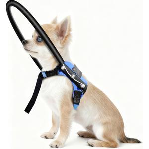 Blind Dog Halo Harness, Protective Collar and Guiding Device for Blind Dogs, Adjustable Confidence-Building Harness, Safe Navigation Aid for Pets (XXS)