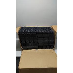 36 Pack Plastic Interlocking Deck Tiles, 36 sq.ft 12 x 12 Patio Deck Tiles Waterproof Outdoor Indoor All Weather Use, Patio Floor Decking Tiles for Pool Balcony Backyard Pathway Porch, Dark Grey (Twill)