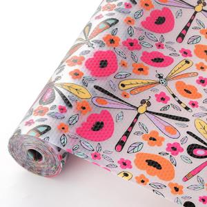 Cooyes Shelf Liner  Non-Slip Cabinet & Drawer Liner for Kitchen  Non-Adhesive Waterproof Shelf Paper with Modern Pattern  Durable EVA Cabinet Mat  Easy to Cut (Amethyst,11.8" W x 118" L)