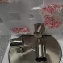 kadision 3-Light Semi Flush Mount Ceiling Light, 3 Head Directional LED Lighting Fixture for Walk-in Closet, Hallway, Foyer, Dimmable 4000K 15W BN Finish, ETL Listed