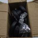 Zoofen Luggage Wheels Replacement 4 pcs Suitcase Replacement Wheels Wear-Resistant Spinner Casters for Most Suitcase Repair(ZLN-5,Silver