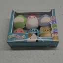 Squishmallows Original Micromallows 6-Pack  Danny Dinosaur, Dane Dragon, Malcolm Mushroom, Lena Guava Fruit, Leonard Lion, Noah Seal (Squad 1)