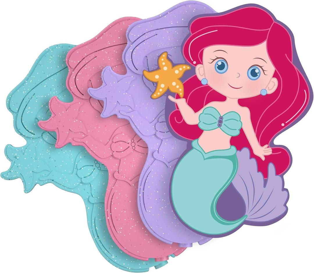 HiYZ Mermaid Ice Packs for Lunch Boxes - Reusable Kids Ice Packs - Quick Freeze, Space Saving, Long-Lasting Cooler for Lunch Box, Thin Ice Packs Ideal for Travel, Picnics, and School