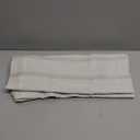 DriftAway Farmhouse Linen Lined Valance 2 Layer Thermal Insulated Room Darkening Blackout Window Valances Rod Pocket Vertical Striped Kitchen Valance for Bathroom Single 52 x 14 Inch Camel Beige