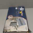 VOLPONE 24 Inch Towel Rack with Towel Bar Holder Foldable Towel Shelf with Movable Hooks Rustproof Towel Storage Wall Mount for Bathroom Lavatory Silver