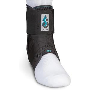 Med Spec ASO Ankle Stabilizer - Lace Up Ankle Brace for Sprained Ankle and Peroneal Tendonitis, Orthopedic Ankle Support for Men, Women, Adults, Teens and Kids, Sports Injury Recovery, Size: XXL