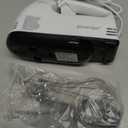 Handmixer Electric Handheld - 7 Speed Portable Kitchen Mixer Electric with 5 Stainless Steel Accessories Whisk, Food Beater for Whipping Mixing Cookies Cakes Eggs Dough (Off white)