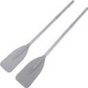 Yosoo Health Gear Aluminum Alloy Dinghy Paddle Set Ribbed Blades, 2 PCS