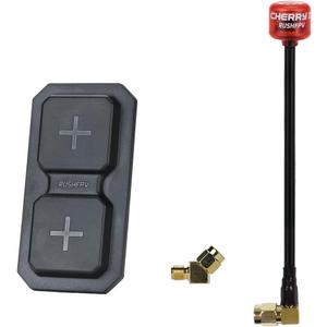 RUSHFPV FPV Goggles Antenna RHCP Range 5.8g Dual-Unit Patch Antenna SMA 11dBi for FPV Drone Goggles Antennas