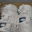 PLASTICPRO 800 Count Disposable 6 Inch White Plastic Dessert Plates