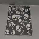 Fashion A4 Clipboard, Standard Letter Size 9" x 12.5", Decorative Wooden Clipboard with Low Profile Metal Clip for Office, School, Teachers, and Students, Skeleton Sculls And Bones