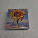 Sunflowers Plant Puzzle 1000 Pieces for Adults, Colorful Flowers Jigsaw Puzzles, Impossible Nature Art Puzzle as Floral Decor