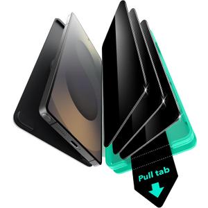 ESR 3 Pack for Samsung Galaxy S25 Ultra Privacy Screen Protector, 9H+ Hardness Tempered Glass with Easy Installation UltraFit tray for Galaxy S25 Ultra 6.9, Anti-Spy