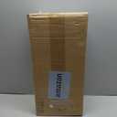 KSANA Farmhouse Bathroom Light Fixtures, 3-Light Rustic Vanity Lights for Bathroom with Clear Glass Shade, 20'' Faux Wood Bathroom Lighting Lights Over Mirror (Wooden Texture and Weathered Rust)