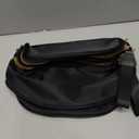 FEIBOON Spacious Nylon Crossbody Bag Bum Bag Handbags Wallets Purses Trendy Shoulder Bag for Women (black)