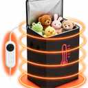 Portable High-Temperature Heating Chamber with Timer & Thermometer, 360° Even Heating System for Luggage, Clothes, Bedding & Household Items