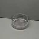 Oizeir Lazy Susan Turntable (2-Pack) - Clear Acrylic, Rotates 360 Degrees, Easily Organize Your Fridge, Cabinet or Counter - Carousel Storage for Food, Spices, Cosmetics