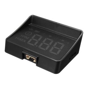 3.5" Car HUD Head Up Display with OBD2/EUOBD Interface Plug & Play Vehicle Speed KM/h MPH, OverSpeed Warning, Water Temperature, Battery Voltage, Mileage Measurement