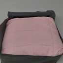 Mr. Sandman Weighted Blanket for Adults Queen, Minky Dots Heavy Blanket for Woman,Man Sleeping/Calm, Soft, Cozy and Cooling Weighted Throw Blankets, Machine Washable, 60 x 80in, 15 Pounds, Pink (60 x 80 inches, 15lbs)