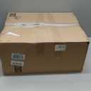 Bike Seat Noseless Wide Bicycle Seat for Women Men, Bike Seats Cushion Comfort for Big Butt, Multiple Fit Saddle for Peloton, Electric, Exercise, Cruiser Bikes (Backrest Black)