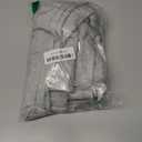 Aeropostale Women's Fit and Flare Low Rise Slim Fit Fleece Pant, Light Heather Grey, Large