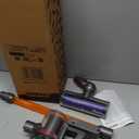 Casdon Dyson Cordless Vacuum Interactive & Officially Licensed Toy Dyson Vacuum for Children Aged 3+ Realistic Role-Play Fun, Purple and Orange