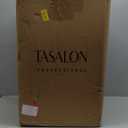 TASALON Professional Hooded Bonnet Hair Dryer Stand with Adjustable Timer, Rolling Wheels - Portable Floor Standing Dryer for Home Salon & Beauty Spa Equipment