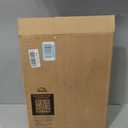 Bemis 500EC Durable Wood Toilet Seat with Easy Clean Hinges, Made in USA, Round, Almond