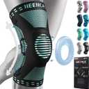 NEENCA Knee Brace for Knee Pain Relief, Medical Knee Support with Patella Pad & Side Stabilizers, Compression Knee Sleeve for Meniscus Tear, ACL, Arthritis, Joint Pain, Runner, Sport- FSA/HSA APPROVED Medium