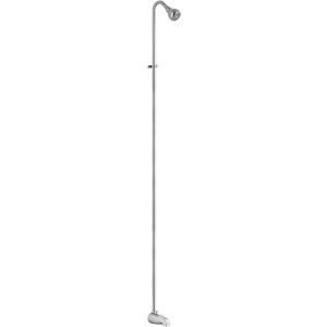 Tub Shower Conversion Kit with Riser and Shower Head, Polished Chrome
70-Inch SUS304 Shower Riser, 360° Swivel Head, Diverter Tub Spout, Wall Mount