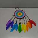Dream Catchers for Kids, Colorful Rainbow Dream Catcher Decorations for Kids Bedroom Dreamcatcher