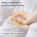 SAPHREAS Queen Size 3 Inch Memory Foam Mattress Topper with 8-20 inches Stretchable Pockets, with Breathable Air Mesh Sides Soft Pillow Top Mattress Pad for Back Pain Relief