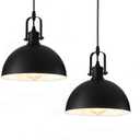 Kitchen Pendant Lighting Over Island, Matte Black Hanging Light Fixture, Pendant Lights for Dining Living Room Hallway