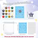 Tondiamo 60 Sets Pocket Hug Token for Graduation, 0.8 in Natural Star Worry Stones with Cards and Organza Bags, Class of 2026 Pocket Tokens Star for Friend, Graduate Teacher