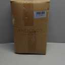 Andency White Comforter Queen Size, 3 Pieces Ruffle Shabby Chic Farmhouse Queen Comforter Sets, All Season Lightweight Fluffy Room Decor Bed Set for Girls Women Teens Gift Choice (Queen (90"x90"))