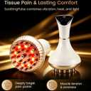 Sciatica Pain Relief Devices – Deep Tissue Massager with Multi-Mode Technology, Heat & Light, Targeted Relief for Sciatic Nerve & Lower Back Pain