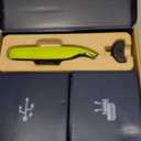 Norelco Philips OneBlade 360 Hybrid Face, Electric Beard Trimmer and Shaver, with 360 Blade Technology, 1x 360 Blade for Face, 5in1 Adjustable Comb, Model QP2724/90 (Black & Lime Green)