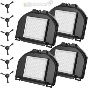 Replacement Parts for Shark AV2310AE Matrix RV2310AE Matrix(not RV2310) 4 Hepa Filters 6 Side Brush & 1 Cleaning Brush