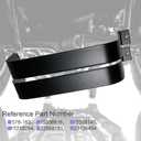 578-183 Fuel Gas Tank Straps Bracket Fit 1999-2019 for Chevy Silverado 1500 2001-2010 for Chevy Silverado 2500 HD 1999-2019 for GMC Sierra 1500 Replace 578183 15206818 15288145 ,with 2PCS Bolts