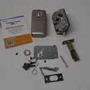 TEEHO TE002 Fingerprint Door Lock - Keyless Entry Door Lock - Electronic Keypad Deadbolt - Smart Locks for Front Door - Auto Lock - Easy Installation - Satin Nickel