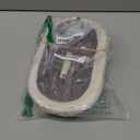 Woodronic 3 Wick Dough Bowl Candle, Lavender Scented Candle with White Wooden Bowl, 10 Inch Large Soy Wax Candle for Home Decor, Living Room, Bedroom, Perfect Gifts for Men & Women