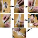 Meikeer 252-Piece Zipper Repair Kit with Replacement Zippers and Pulls, Universal Tools for Luggage, Bags, Jackets, and Outdoor Gear