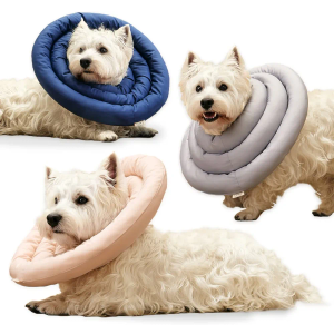ARRR Comfy UFO Pet Recovery Collar, Water-Resistant Soft Adjustable Protective Dog Neck Donut E-Collar for Small and Medium Dogs and Cats After Surgery Safe Alternative Cone (Navy V2, L) (Size L) ARRR Comfy UFO Pet Recovery Collar, Water-Resistant Soft Adjustable Protective Dog Neck Donut E-Collar for Small and Medium Dogs and Cats After Surgery Safe Alternative Cone (Navy V2, L) (Size L)