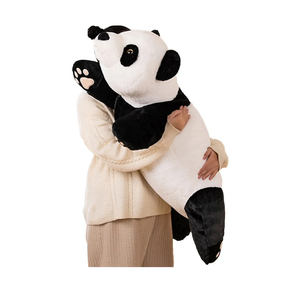 Panda Plush Toy Cute Panda Weighted Plush Animals Pillow Gifts for Kids Adults Birthday, Valentine's