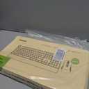 seenda Wireless Bluetooth Keyboard and Mouse Combo, COE200 Ergonomic Wireless Keyboard Mouse with Wrist Rest, MultiDevice Connection, FullSize, Compatible for Computer/Laptop/Mac/MacBook, Black