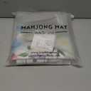 Mahjong Mat (33"x33") - Non-Slip Noise Reduction Gaming Mat for American Mahjong - Flower-Carnation-12