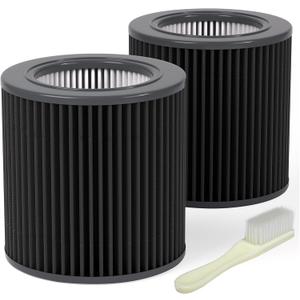 Leemone Air Mini PECO-HEPA Filter Replacements Compatible with Molekule Air Mini & Air Mini + Air Purifiers, 3-in-1 High-Efficiency Replacement Filter, 2 Pack