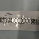 Wearlizer Metal Band Compatible with Samsung Galaxy Watch 7 6 5 4 FE Active 2 40mm 44mm/Watch 6 4 Classic 43mm 47mm 42mm 46mm/Watch 5 Pro 45mm Bands, 20mm Dressy Stainless Steel Chain Strap Women