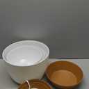 Plant Pots 12/10/9 inch Set of 3, Self Watering Flower Pots Indoor Outdoor, Planters with Drainage Hole Saucer Reservoir, White